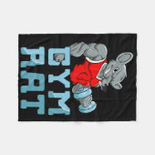 Muskeln Muskeln Spor Fitness Fleecedecke (Vorderseite (Horizontal))