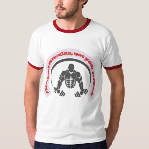 Muskeln spielen T-Shirt