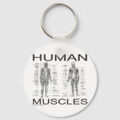 Muskeln und Anatomie Schlüsselanhänger (Vorderseite)