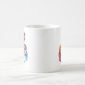 Muskeln und Farben Kaffeetasse (Mittel)
