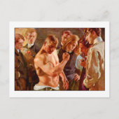 Muskeln von Osmar Schindler Postkarte (Vorderseite)