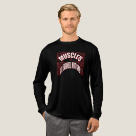 Muskeln werden verdient, nicht gegeben. T-Shirt Tri-Blend Shirt
