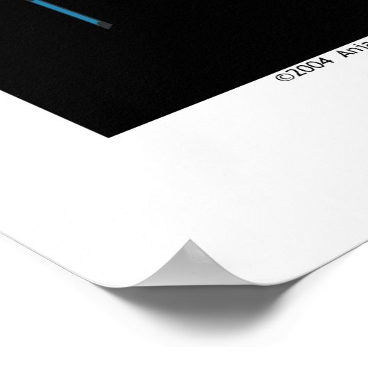 Muskelschmerzen Poster (Ecke)