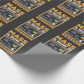 Muskelschmerzen Protein Dumbell Weichteile Geschenkpapier (Ecke)