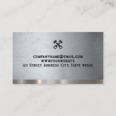 Muskelwagen | Auto Garage Shop Visitenkarte (Rückseite)