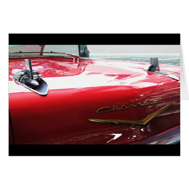 Muskelwagen Chevrolet 1957 (Vorderseite (Horizontal))
