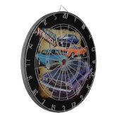 Muskelwagen Dartscheibe (Vorderseite Links)