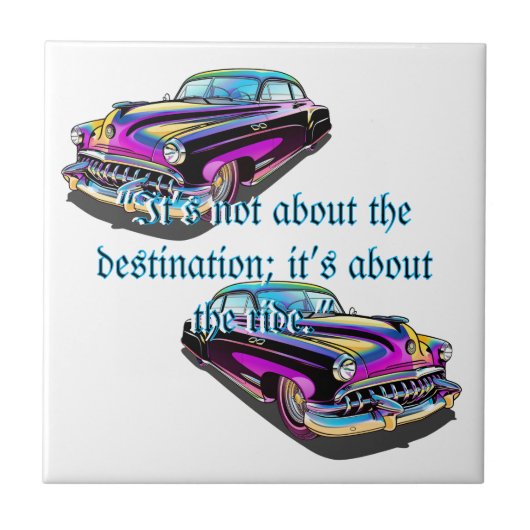 Muskelwagen Fliese (Vorderseite)