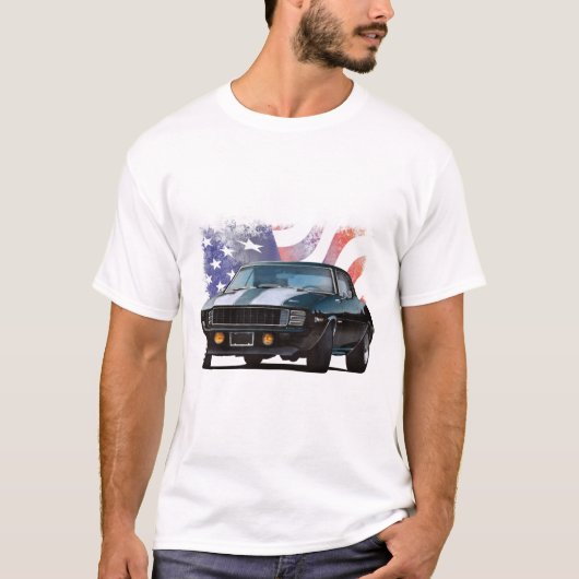 Muskelwagen in Amerika T-Shirt (Vorderseite)