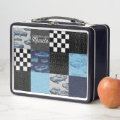 Muskelwagen Metall Brotdose (Beispiel)