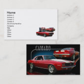 Muskelwagen Visitenkarte (Vorne/Hinten)