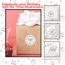 Musketeer Hero Happy Birthday Party individuell an