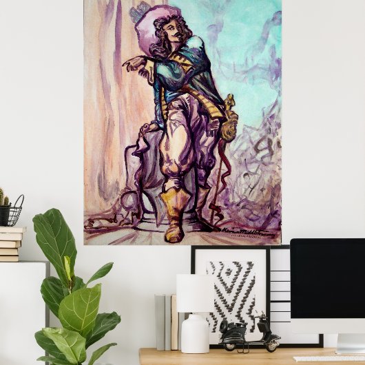 Musketeer Poster (Heimbüro)