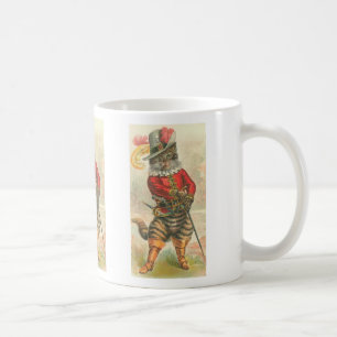 Musketier-Katzen-Tasse Kaffeetasse