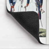 Musketiere und Offiziere, 1800 Mousepad (Ecke)