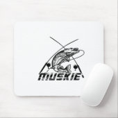 Muskie-Angeln  Mousepad (Mit Mouse)