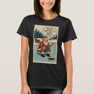 Muskie-Angler Fishmas Musky-Angeln Geschenke Hässl T-Shirt