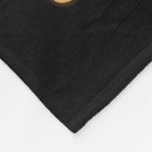 Muskie Fischen Bigfoot Musky Jagd Fischer Fleecedecke (Ecke)