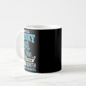 Muskie Fishing Mukellunge Musky Kaffeetasse (Vorderseite Links)