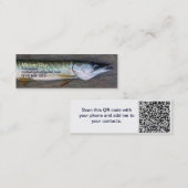 Muskie Visitenkarte (Vorne/Hinten)