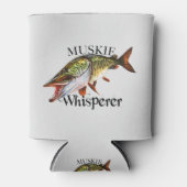 Muskie Whisperer Dosenkühler (Vorderseite)