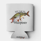Muskie Whisperer Dosenkühler (Rückseite)
