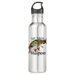 Muskie Whisperer Edelstahlflasche