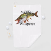 Muskie Whisperer Fisch Handtuch (Insitu)
