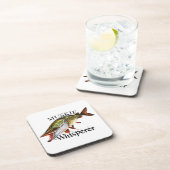 Muskie Whisperer Getränkeuntersetzer (Rechte Seite)