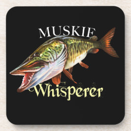 Muskie Whisperer Getränkeuntersetzer