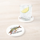 Muskie Whisperer Getränkeuntersetzer (Seite)