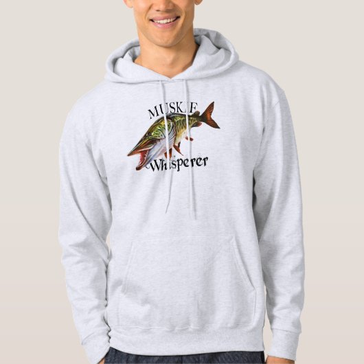 Muskie Whisperer Hoodie (Vorderseite)