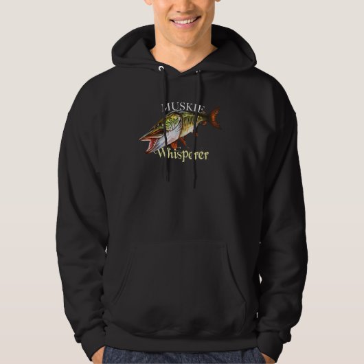 Muskie Whisperer Hoodie (Vorderseite)