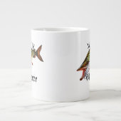 Muskie Whisperer Jumbo-Tasse (Vorderseite)