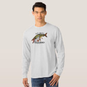 Muskie Whisperer Long Sleeve T-Shirt (Vorne ganz)