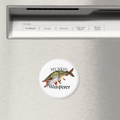 Muskie Whisperer Magnet (In Situ (Geschirrspüler))