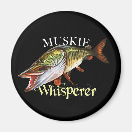 Muskie Whisperer Magnet