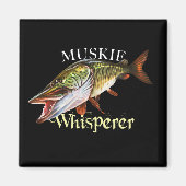 Muskie Whisperer Magnet (Vorne)