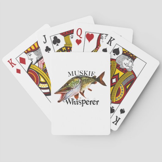 Muskie Whispern Spielkarten (Rückseite)