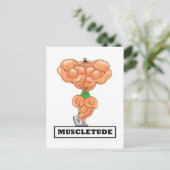 MUSKLETTE, Postkarte (Stehend Vorderseite)