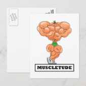 MUSKLETTE, Postkarte (Vorne/Hinten)