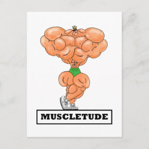 MUSKLETTE, Postkarte