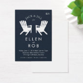 Muskoka Chair Jack und Jill Ticket // Navy (Schreibtisch)