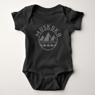 Muskoka Design - Baby Jersey Bodysuit Baby Strampler