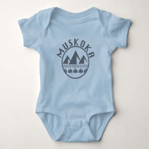 Muskoka Design - Baby Jersey Bodysuit Strampler
