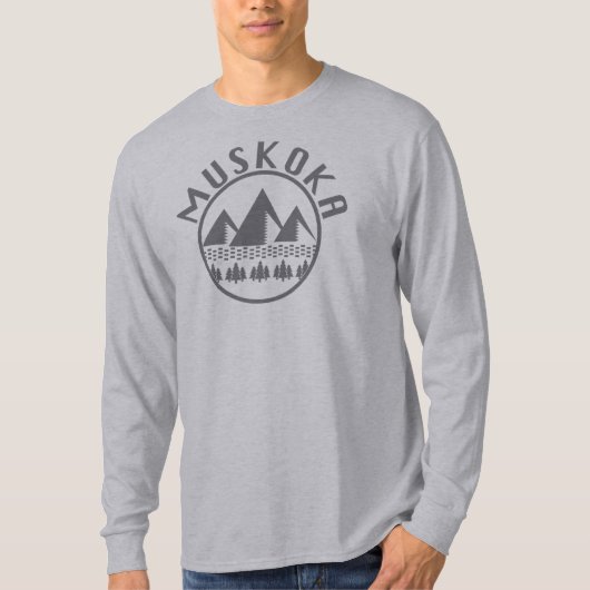 Muskoka Design - Basic Long Sleeve T - Shirt (Vorderseite)