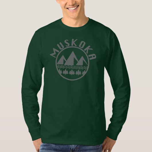 Muskoka Design - Basic Long Sleeve T - Shirt (Vorderseite)