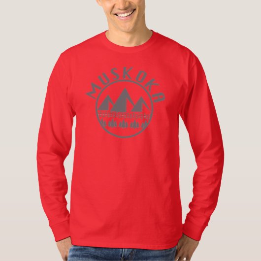 Muskoka Design - Basic Long Sleeve T - Shirt (Vorderseite)