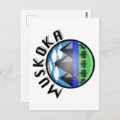 Muskoka Design - Postkarte (Vorne/Hinten)