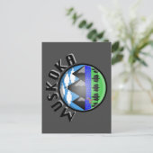 Muskoka Design - Postkarte (Stehend Vorderseite)